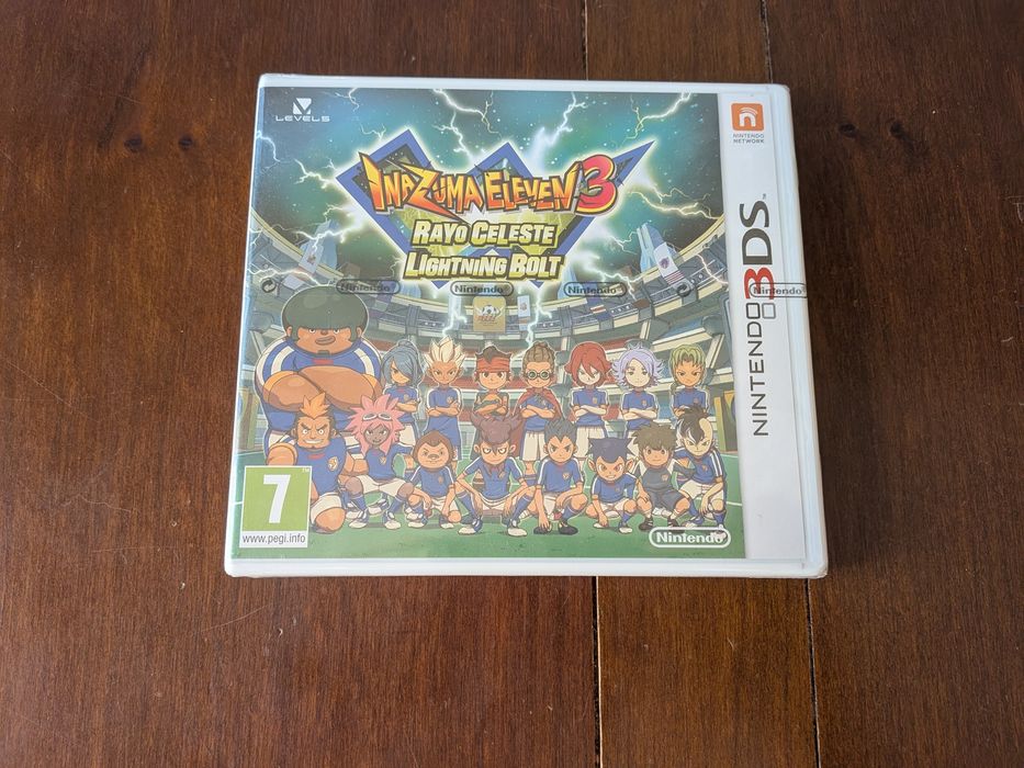 Inazuma Eleven 3 Lightning Bolt Selado