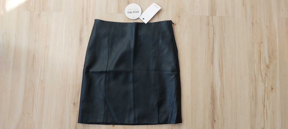 Czarna skórzana spódnica ORSAY rozmiar 34 Nowa!