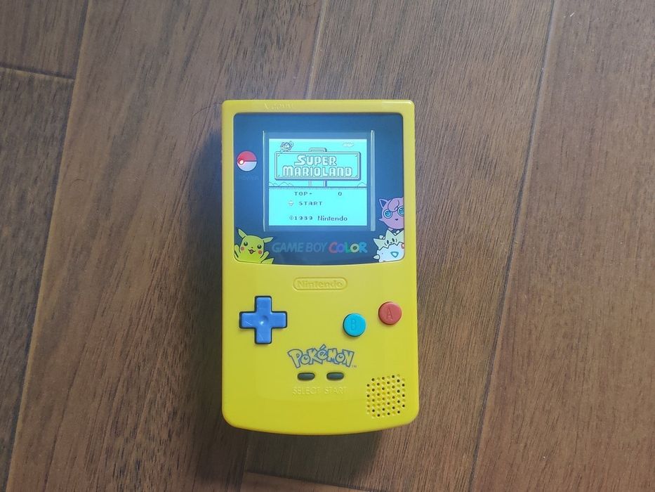 Game Boy Color Pokémon Edition + Super Mario Land – Totalmente Funcional