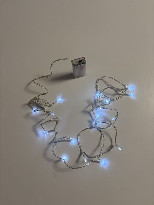 Lampki świąteczne na baterie