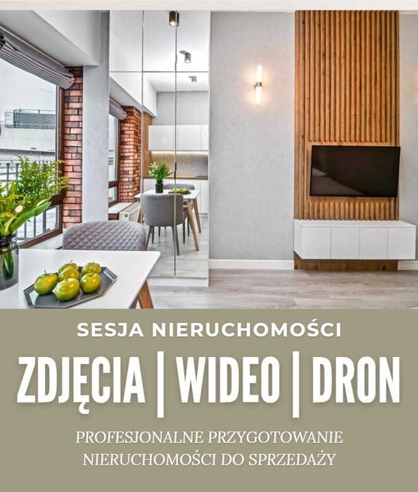 Profesjonalna sesja Twojej nieruchomości, zdjęcia z drona, film, rolka