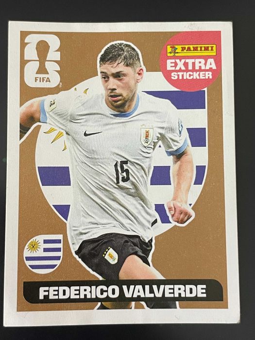 Carta Federico Valverde - FIFA World Cup 2026 (Versão Bronze)