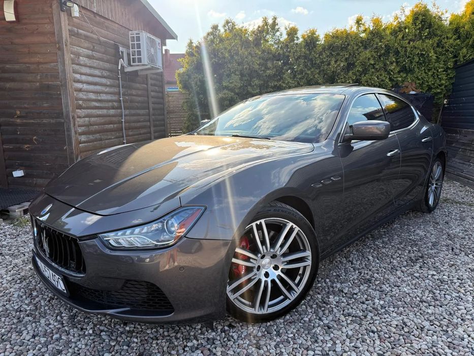 Maserati Ghibli Maserati Ghibli | SQ4 | 3.0 | V6 | 4x4 | Faktura VAT Marża