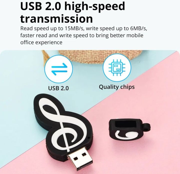 Pen 64 GB Creative Nota de Música