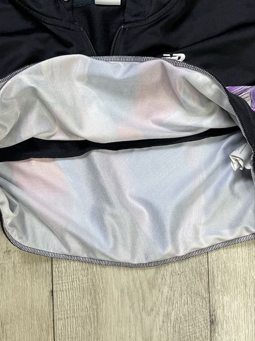 New Balance кофта балахон S размер женская спортивная черная