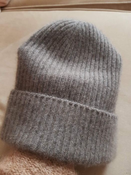 Kaszmirowa czapka 100% kaszmir