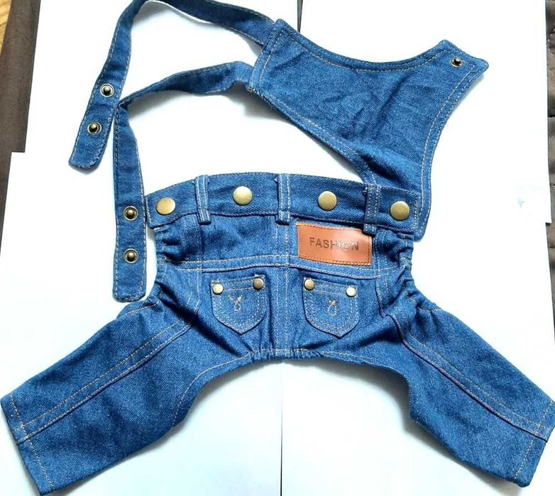 джинсовий комбінезон для собак S, джинси