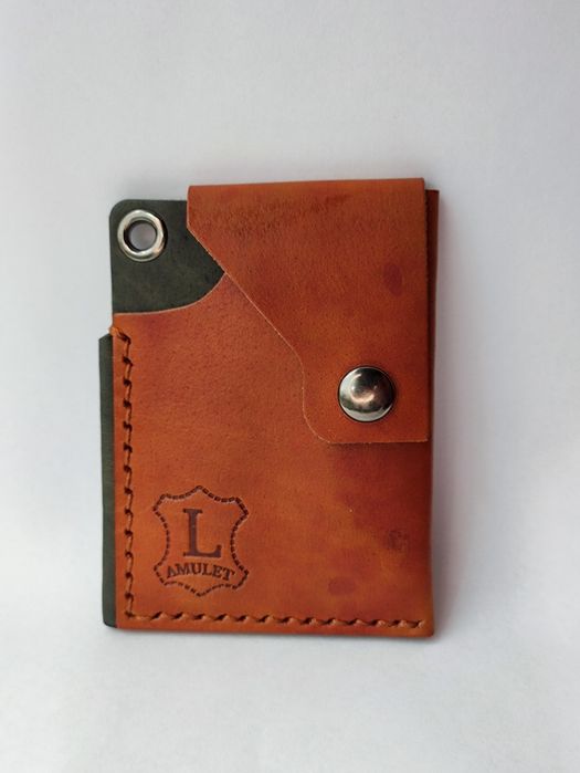 Cardholder skórzany