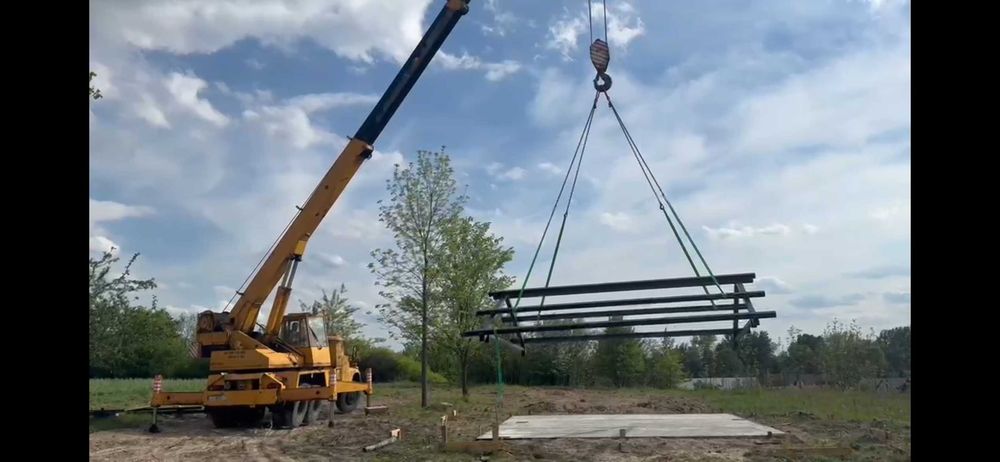 USŁUGI DŹWIGOWE – żuraw 20t – terenowy 6x6 | Lubartów Parczew Kock