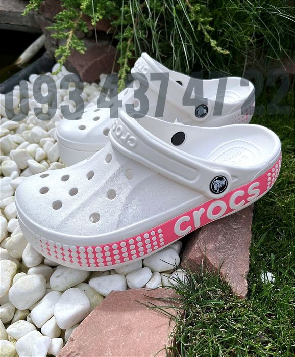 Крокси Сабо Crocs Bayaband Logo Motion Black/White Лідер ПродажівCrocs