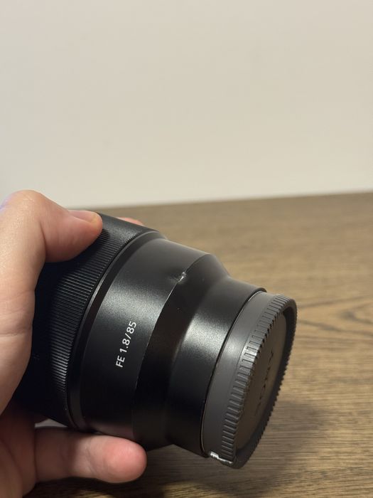 Lente sony 85mm f/1.8
