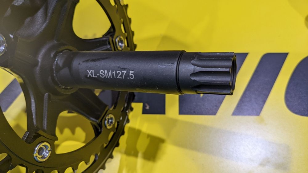 Продам!Шатуни Lasco Vistro, 175мм, 34/46Т, пола вісь, алюминій