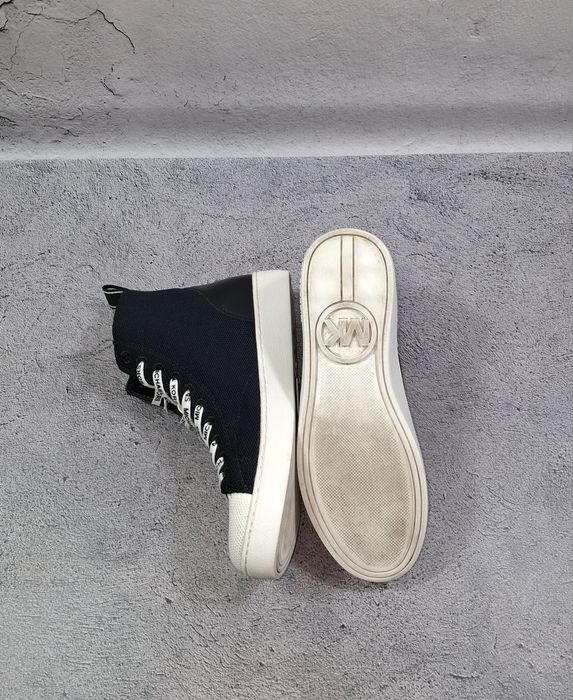 Кроссовки хайтопы Michael Kors Edie Knit женские ботинки