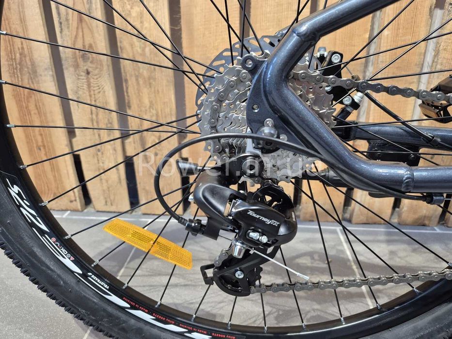 Алюмінієвий велосипед Formula F-1 AL 27.5" DD CS рама-16" червоно-сіри