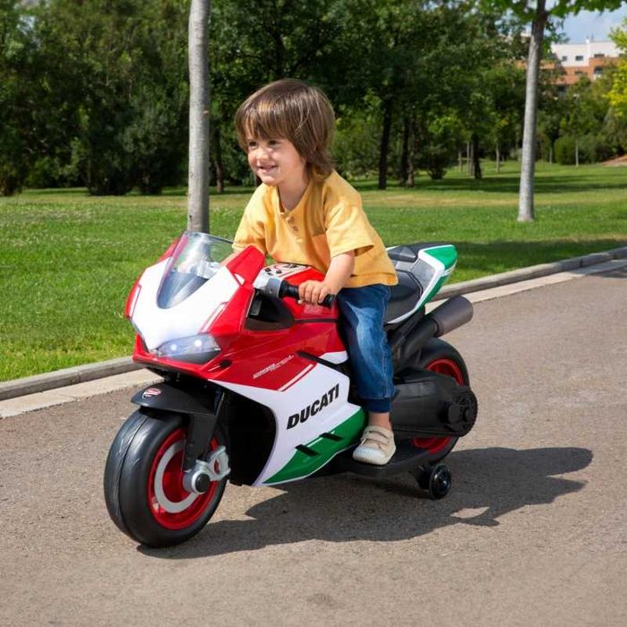 FEBER Motor na akumulator dla dzieci Elektryczny Ducati 12V