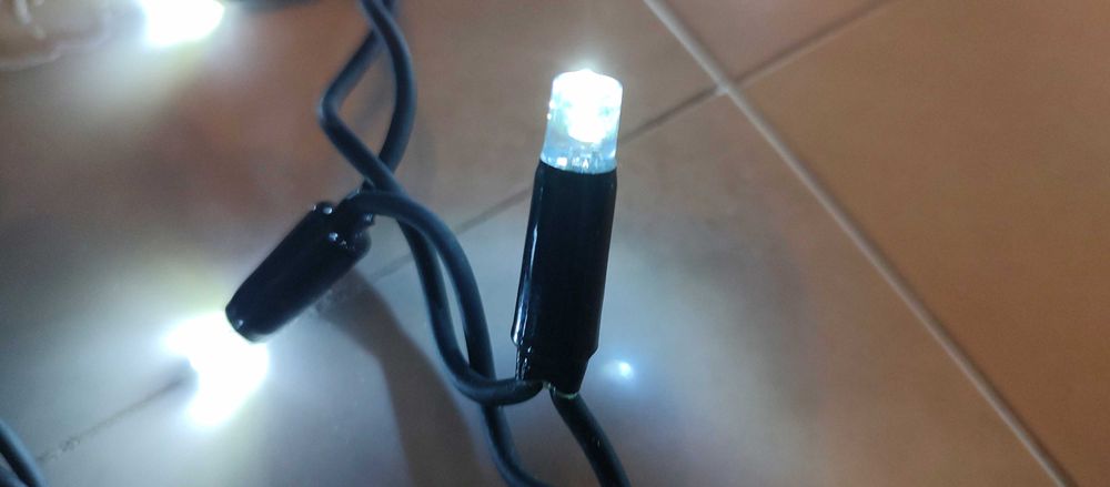 Гирлянда уличная. WHITE LED