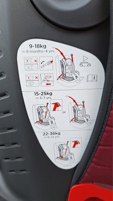 Fotelik samochodowy jolie isofix
