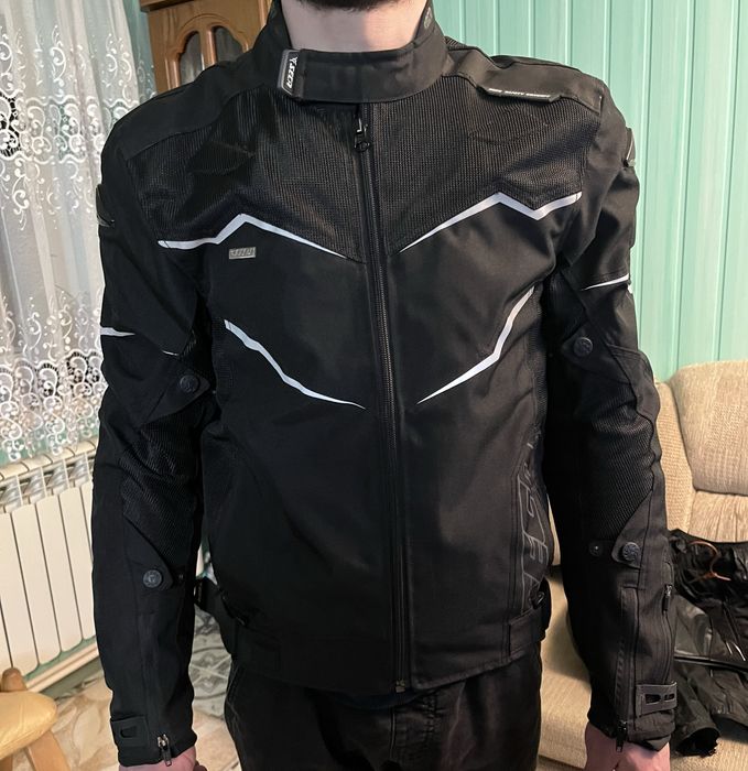 Kurtka motocyklowa XS, rękawiczki L