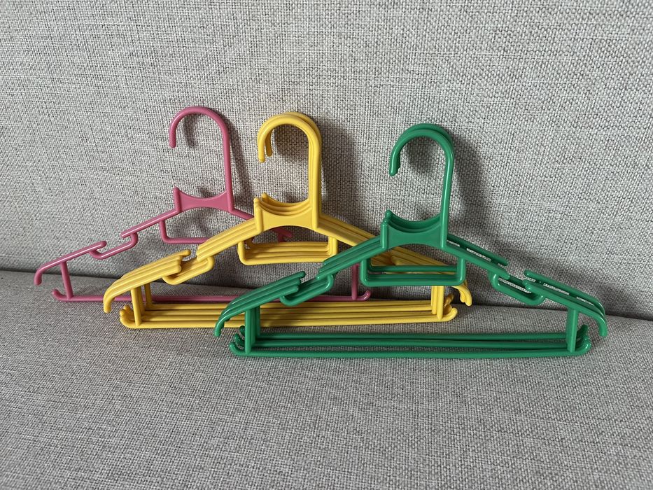 Wieszaki ubraniowe na ubranka dziecięce 8 sztuk
