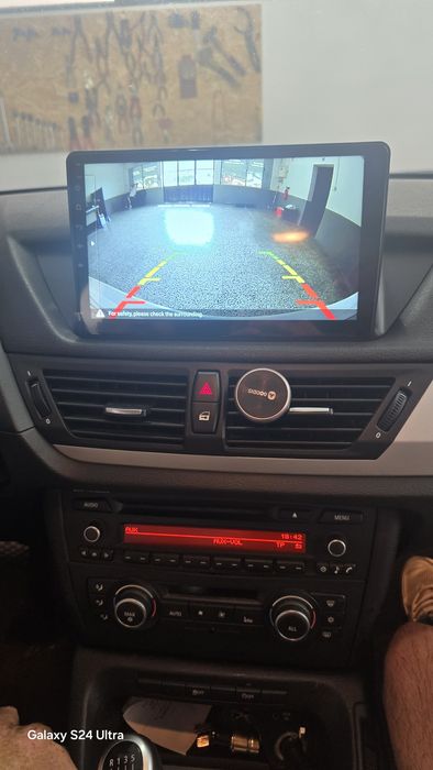 Rádio Android 14 com GPS BMW X1 E84 (Novo)