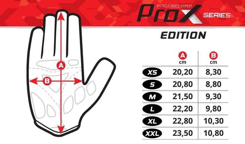 Rękawiczki rowerowe PROX ProRace – długie, jesienne M L