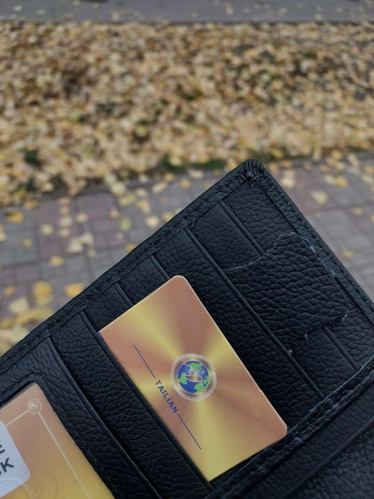 Гаманець чоловічий Tailian шкіряний кошелек мужской кожаный купюрник