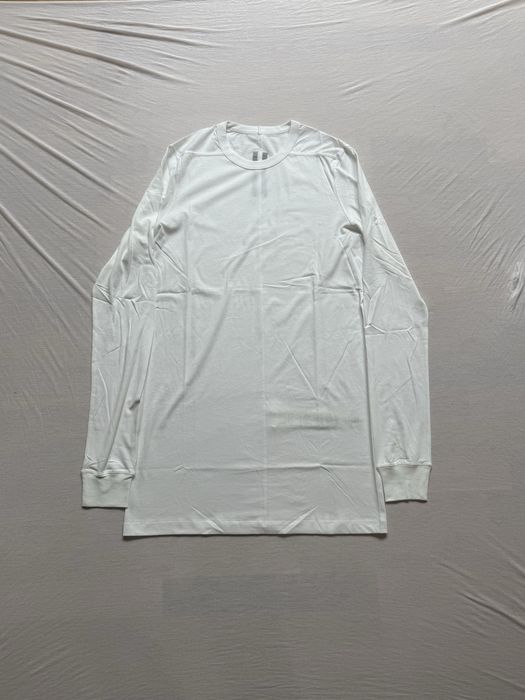 Rick Owens 25SS Hollywood Blank White Longsleeve