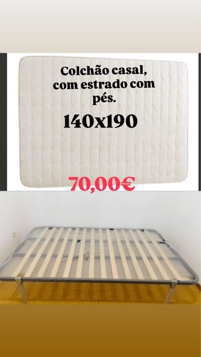 Estrado + colchao