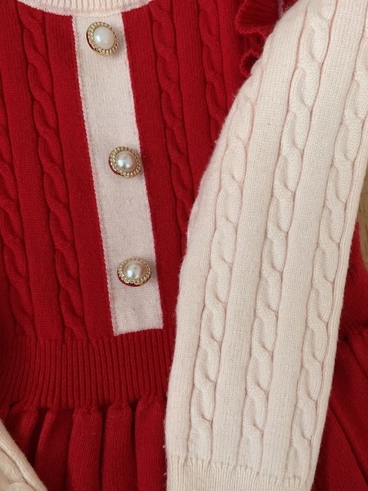 Вязана сукня