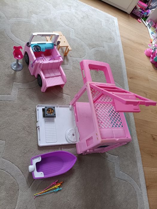 Kamper Barbie rozkładany