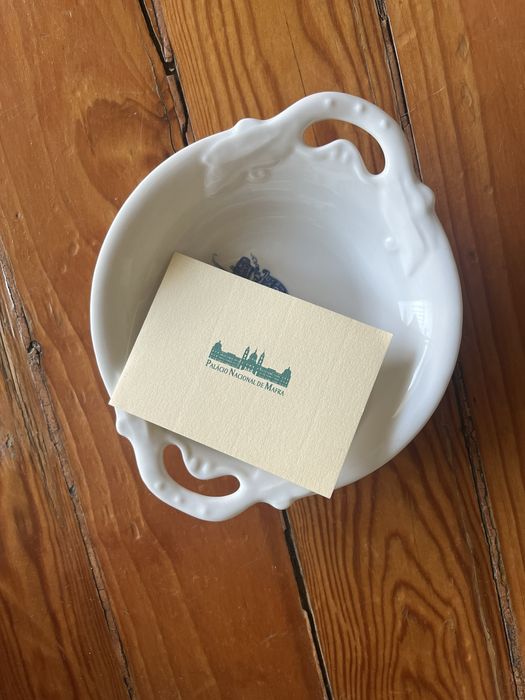 Azeitoneira em Porcelana- Coleção do Palâcio Nacional de Mafra