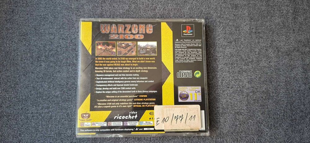Warzone 2100 Playstation 1