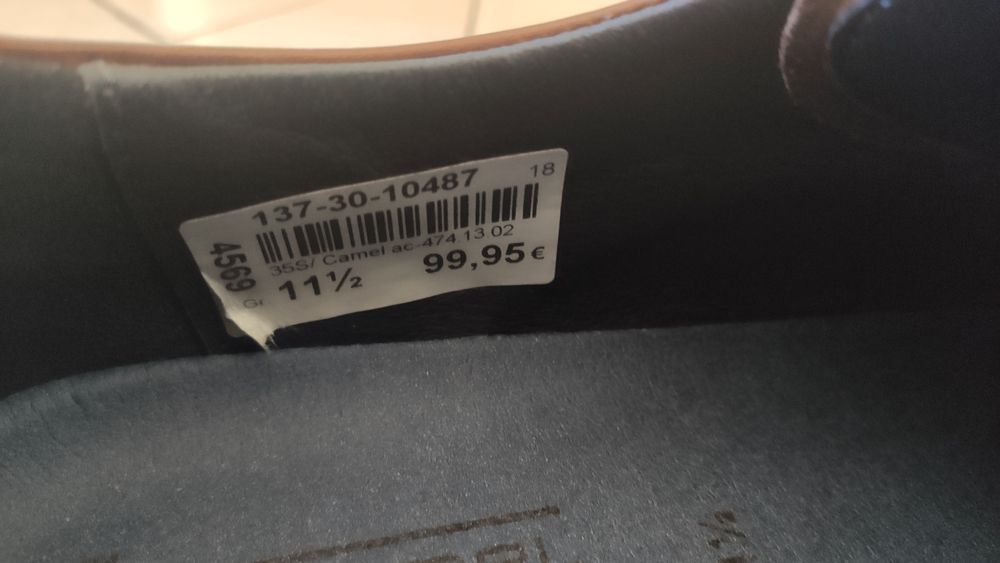 Sapatos CAMEL ACTIVE Boavista Castanhos - Tamanho 46