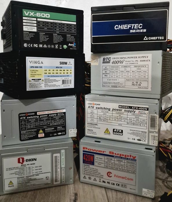 Блок питания 600w 400в 450в  500W