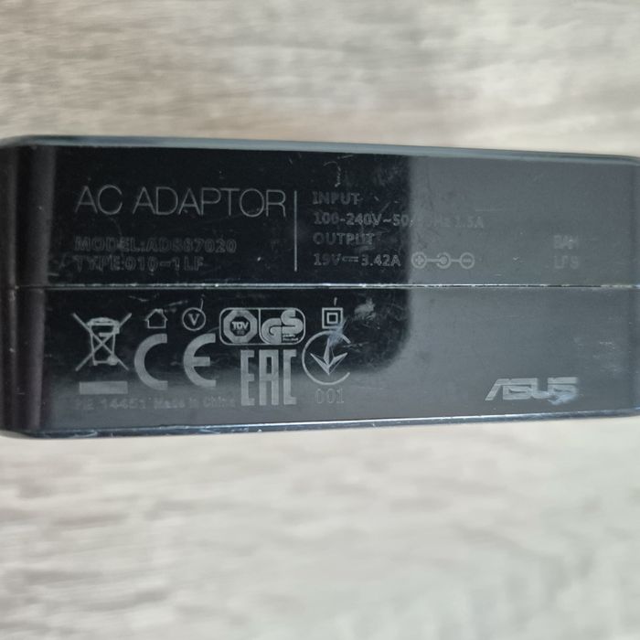 Зарядний пристрій Asus 65W  19V-3.42A (ориг)