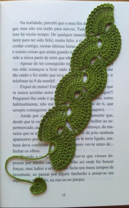 Marcador de Livros - Croché