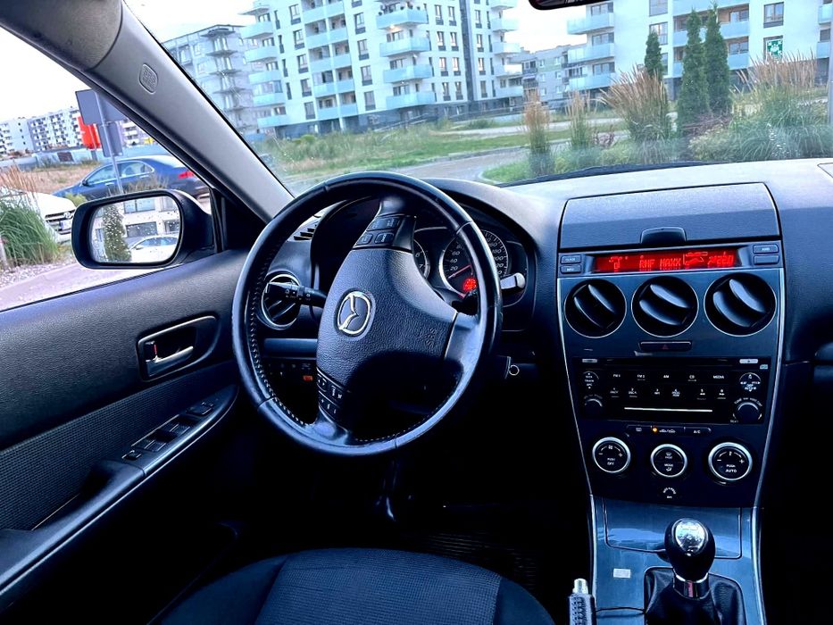Mazda 6 2007 rok  1,8 gaz sekw klima sprawna zadbana