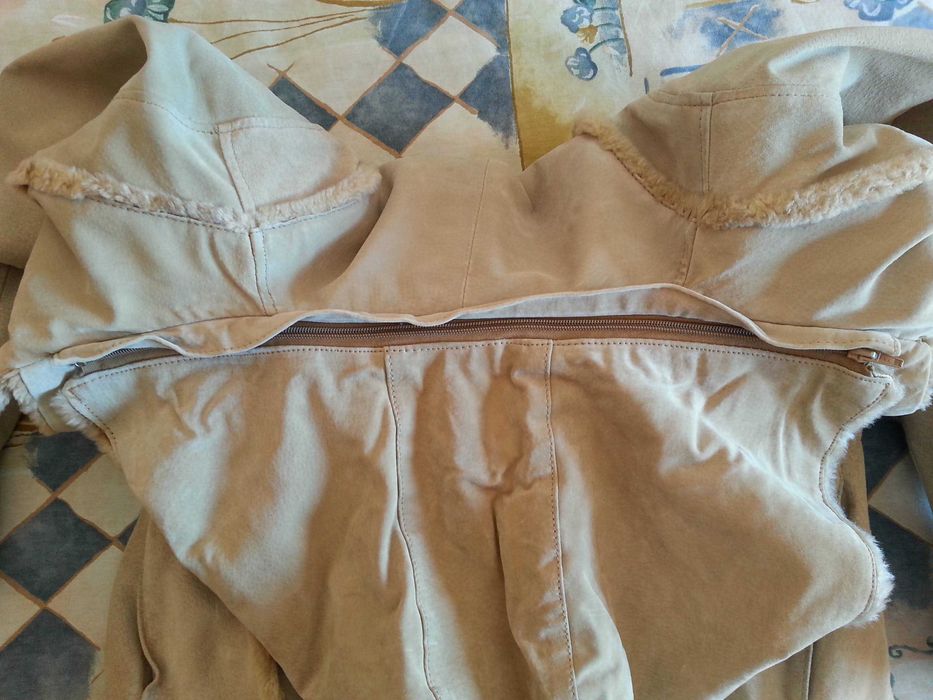 Casaco de senhora, em pele