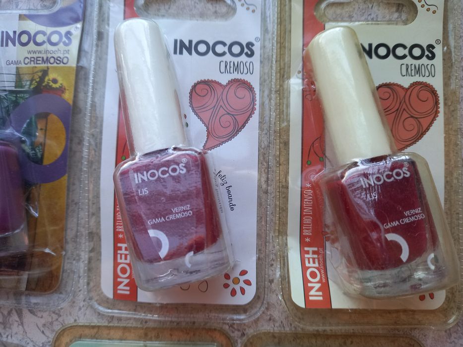 Frascos de verniz de unhas