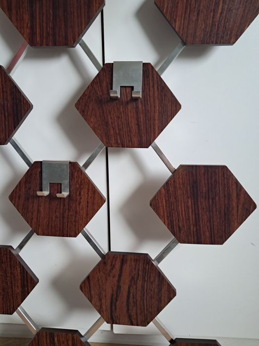 Vintage wieszak Garderoba półka przedpokój