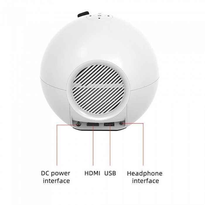 LED проектор "LedProjector" YG270 (wifi version)