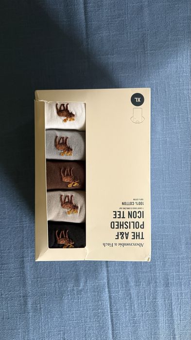 5x Abercrombie & Fitch T-shirt koszulka XL