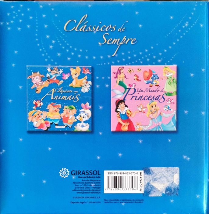 Livro Clássicos com Animais