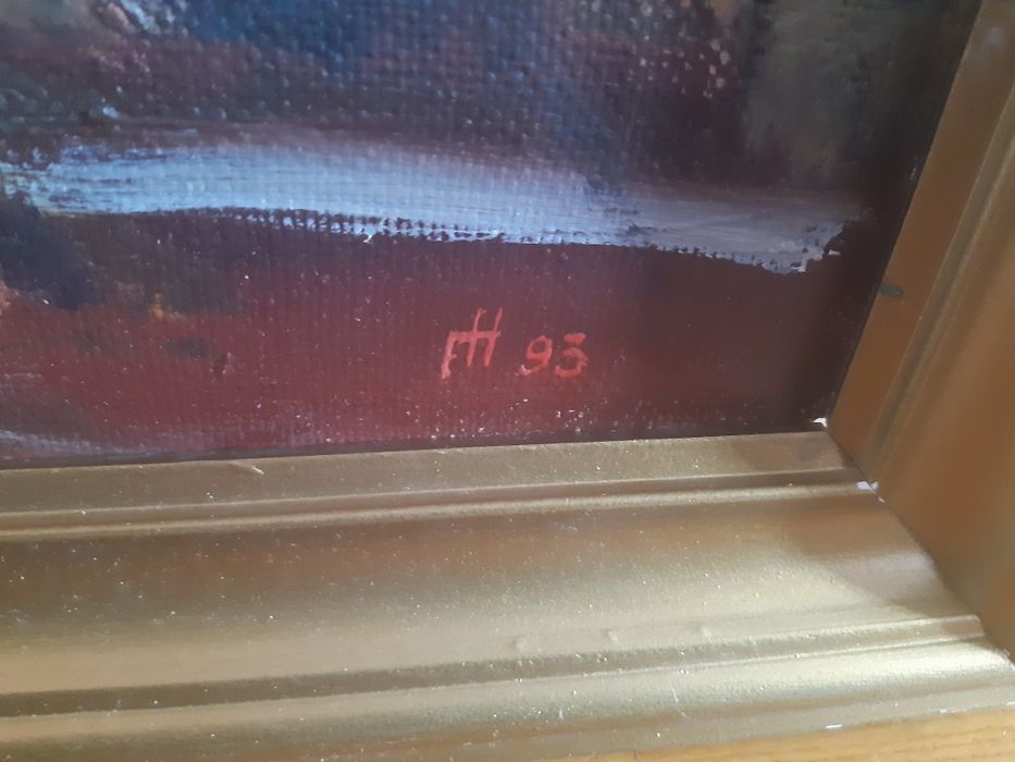 Картина Генриха Нечипоренко "София Киевская". 60х50см. Холст, масло.