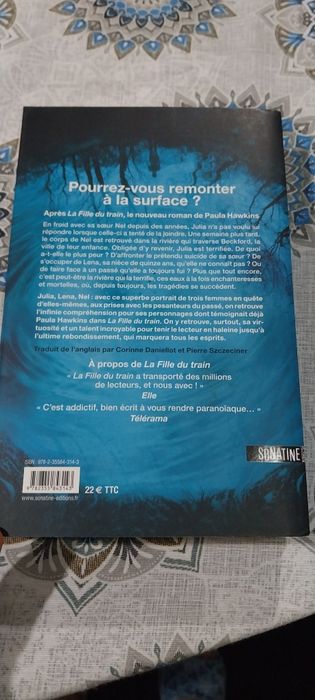 Au fond de l'eau. Portes incluídos.