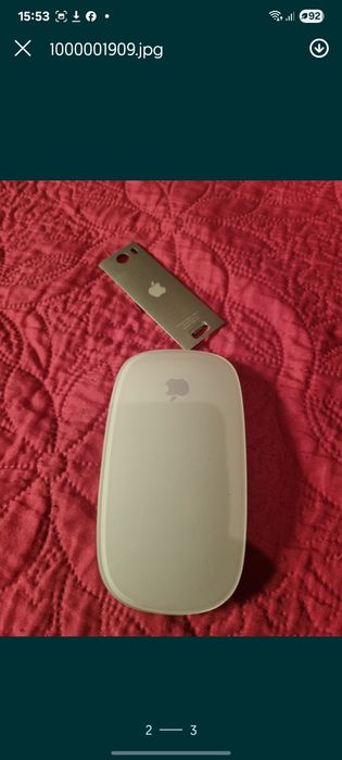 Magic mousse, bluetooth original Apple.