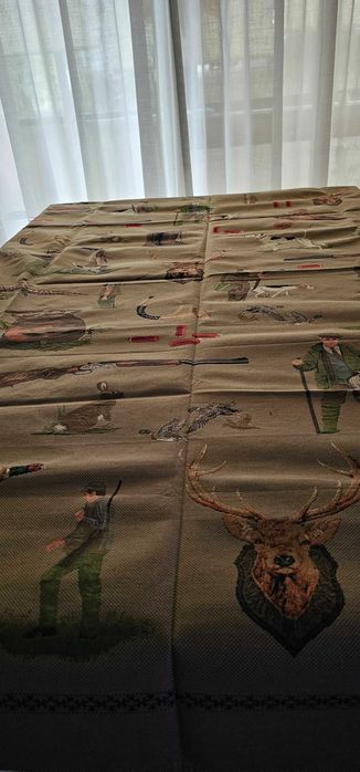 Toalha de Mesa - Motivos de Caça - MADE IN BELGIUM