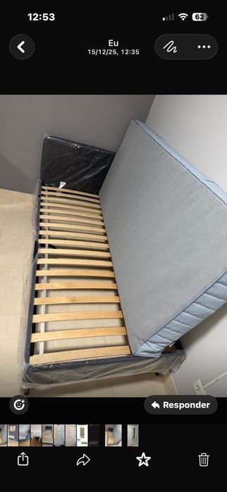 Vendo camas e roupeiros