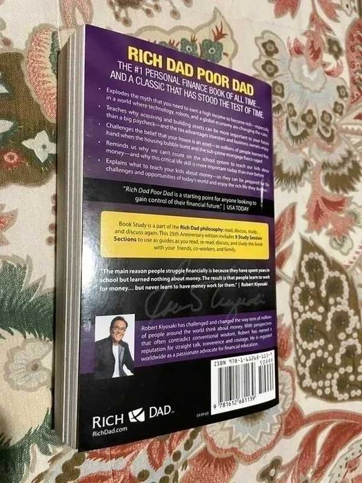 Livro “Rich Dad Poor Dad”