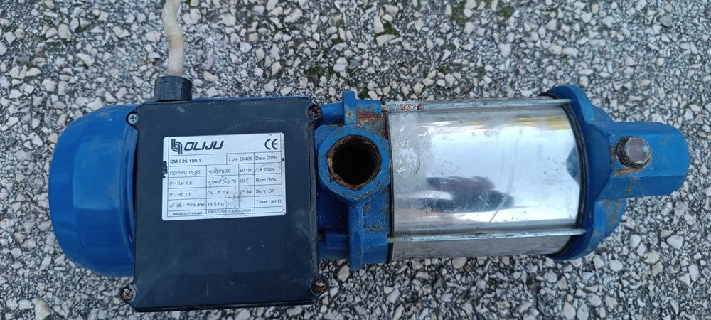 Motobomba igual a novo